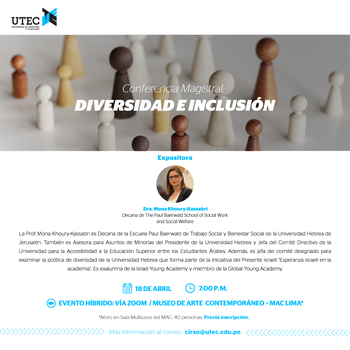 Conferencia magistral: «Diversidad e Inclusión»