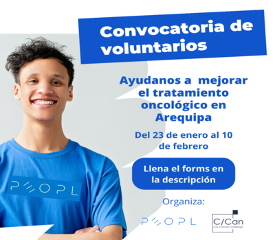 Voluntariado PEOPL en Arequipa y modalidad virtual